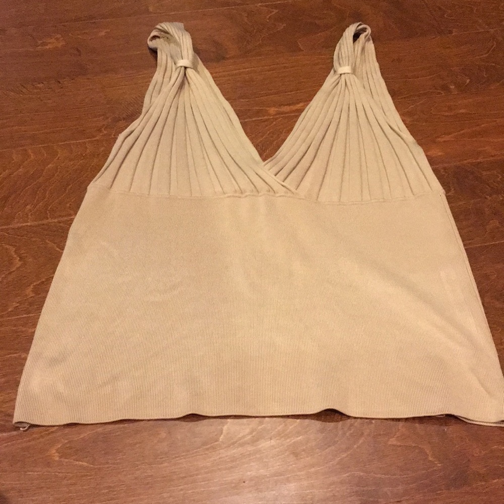 White House Black Market V-Neck Tank